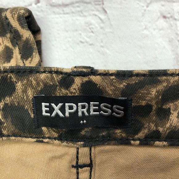NWT Express Women High Rise Ankle Legging Pants Size 0 Animal Prints M103 -5 - Picture 9 of 16
